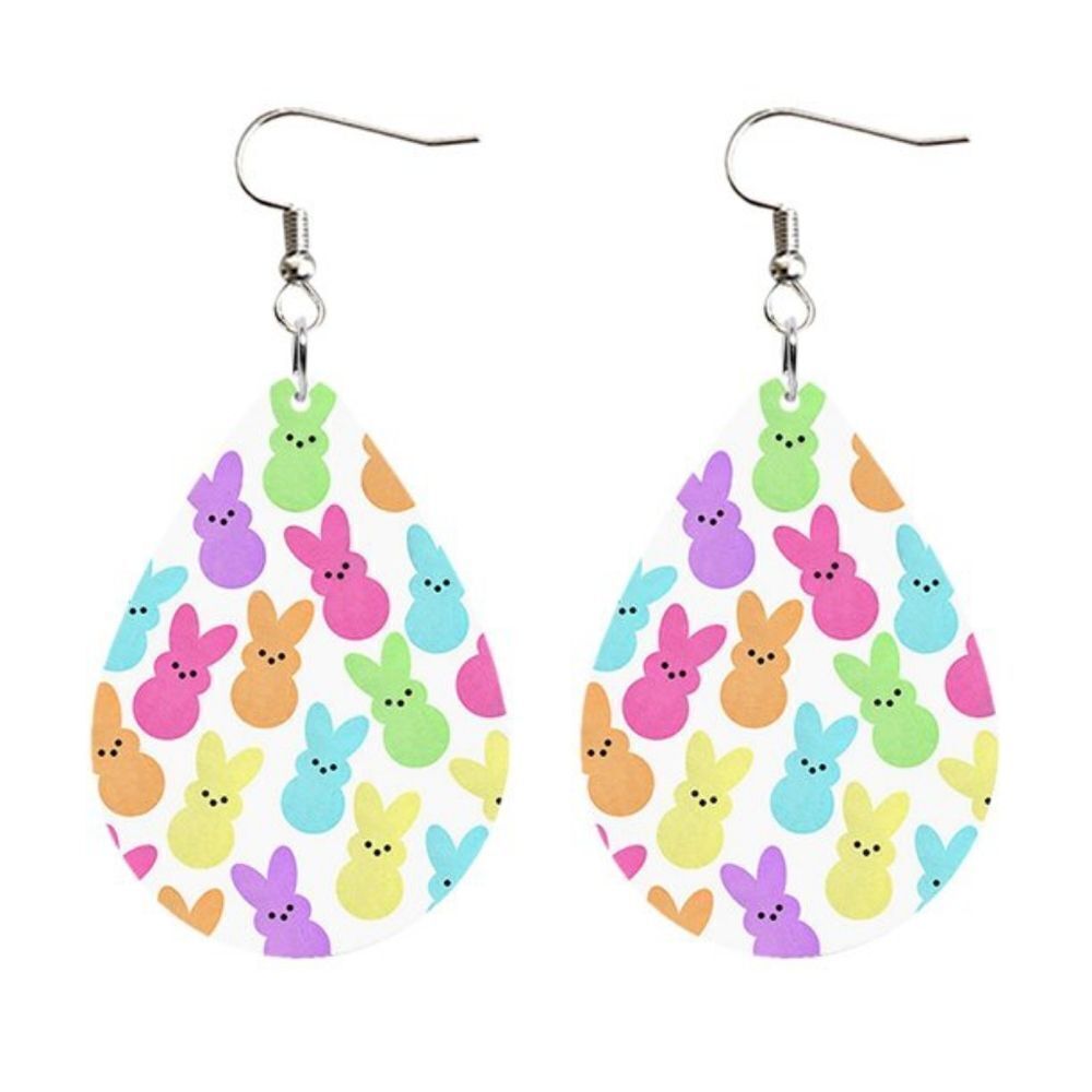 Colorful Peeps Drop Earrings